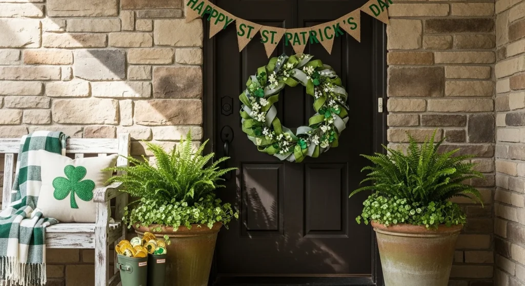 21 Festive St Patrick’s Day DIY Porch Decor Ideas