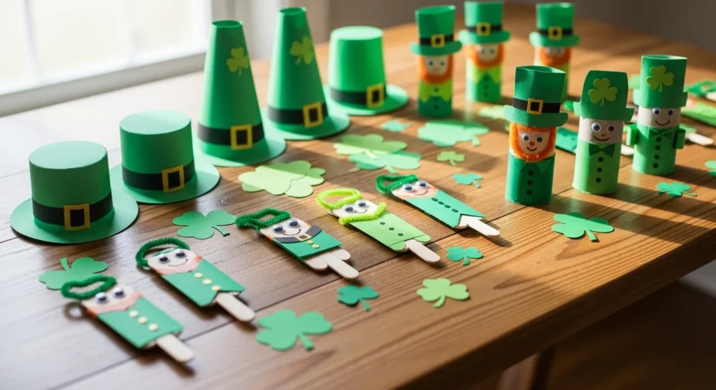 23 Cute St Patrick’s Day DIY Leprechaun Crafts Kids Love