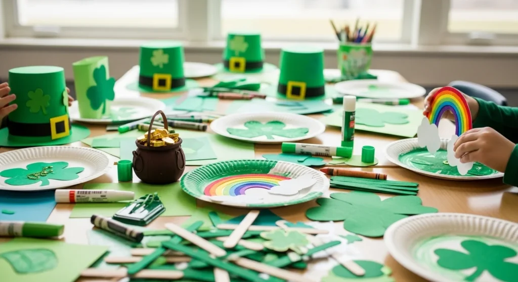 27 Easy St Patrick’s Day DIY Kids Crafts for Classrooms