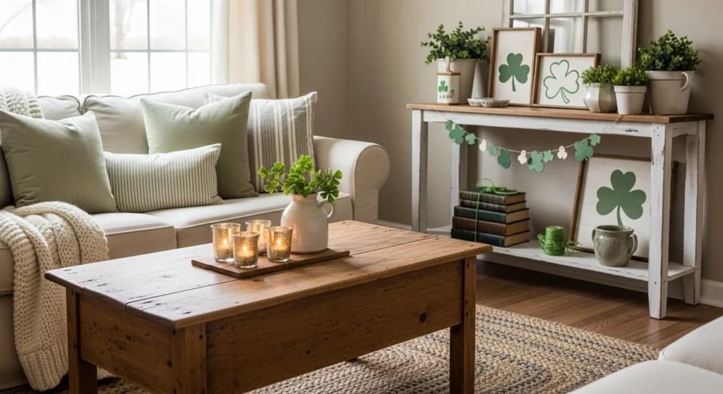 29 Farmhouse St Patrick’s Day DIY Decor Ideas That Feel Cozy