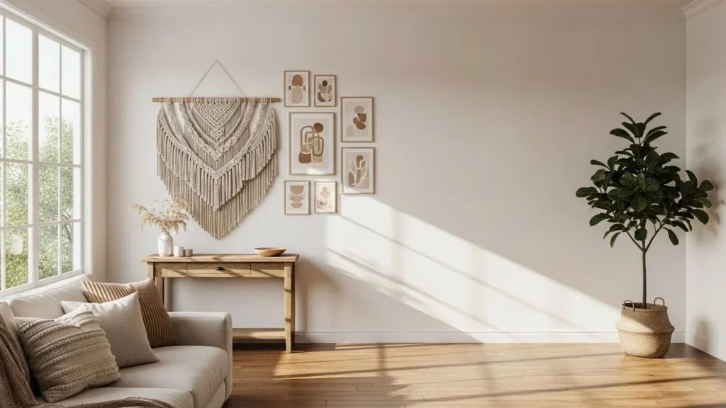 How to Create DIY Wall Decor That Fills Empty Spaces