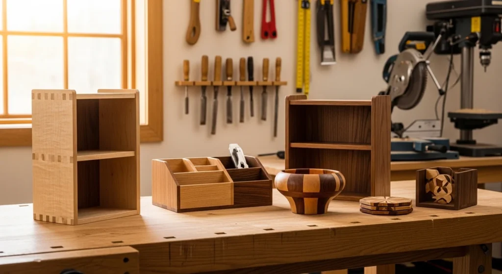 28 Effortless Easy Wood Projects That Beginners Can Build Today