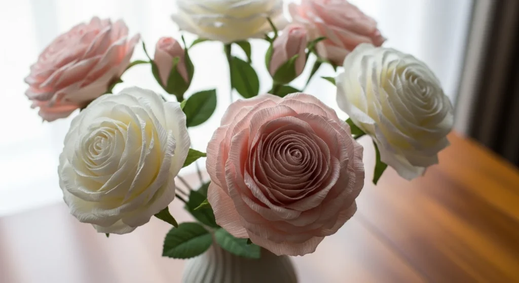 How to Make Crepe Paper Flowers That Look Real