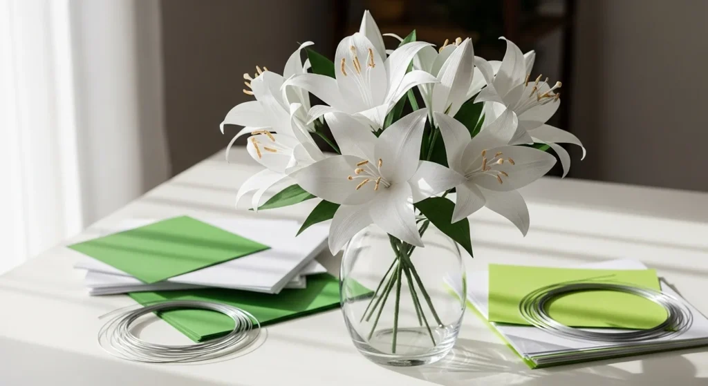 How to Make Paper Lilies That Look Realistic