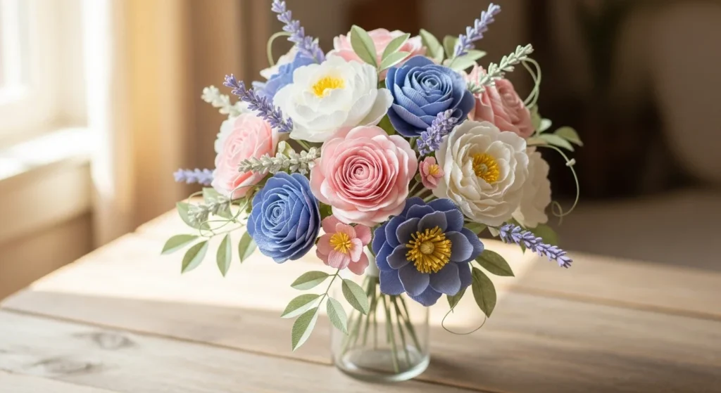 How to Make a Paper Flower Bouquet That Lasts Forever