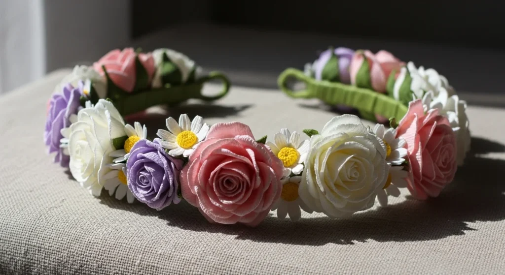 How to Make a Paper Flower Crown for Events