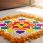 24 Adorable Mini Rangoli Designs That Take 10 Minutes