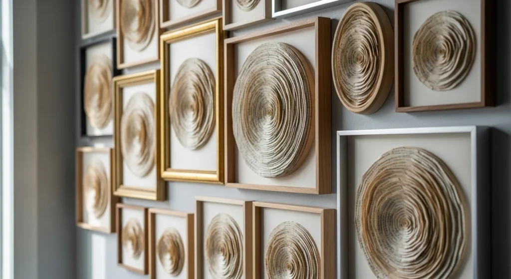 25 Book Page Collage Art Ideas for Creative Walls
