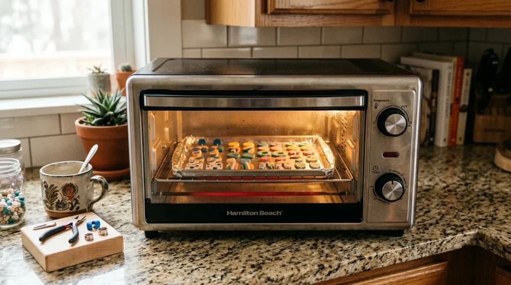 How to Bake Polymer Clay in a Toaster Oven (Safe + Even)